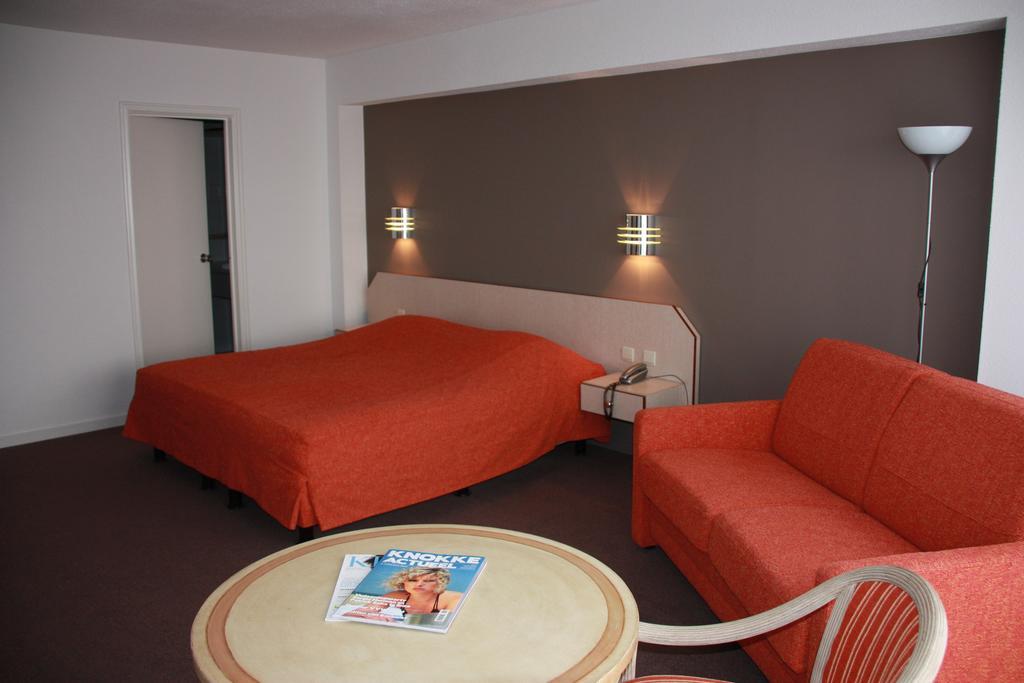 Hotel Ter Duinen - La Guera Knokke-Heist Rum bild
